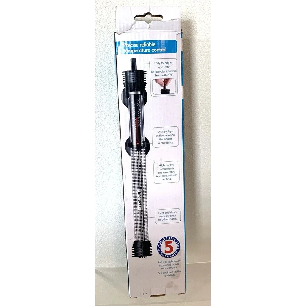Interpet Life Thermal Submersible Aquarium Heater For 30-50 Gal 200 Watt
